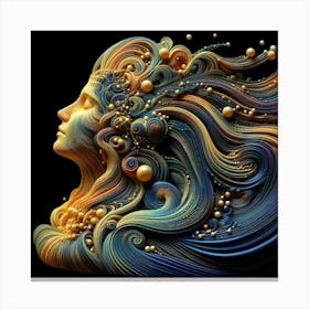 Fractal Art 9 Canvas Print