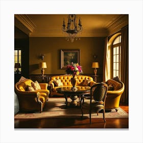 Living Room 5 Canvas Print