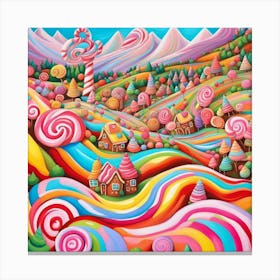 Candy Land Canvas Print