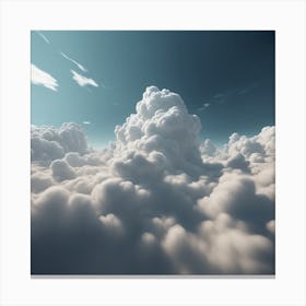 Volumetric Clouds 1138133224 Canvas Print