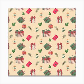 Christmas Pattern 1 Canvas Print