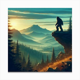 Bigfoot Canvas Print