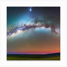 Milky Way Canvas Print