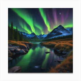 Aurora Borealis 180 Canvas Print