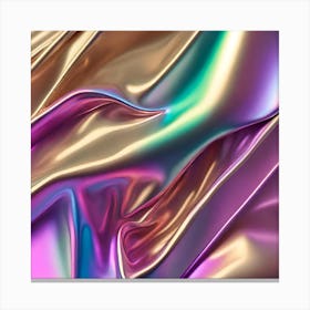 Shiny Metallic Background Canvas Print