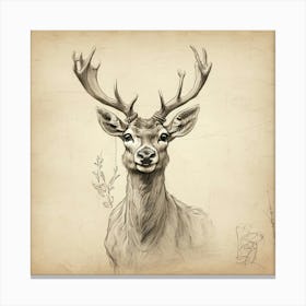 Deer! 23 Canvas Print