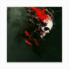 Skull Art Canvas Print