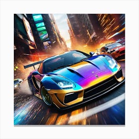 Need For Speed 34 Canvas Print