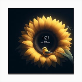 Sunflower Canvas Print