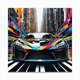 Mclaren Gt 3 Canvas Print