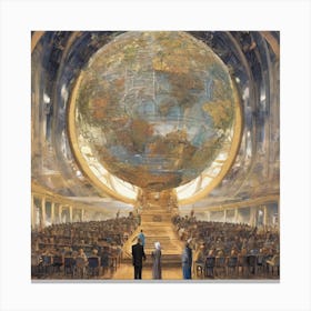 Great Globe Canvas Print