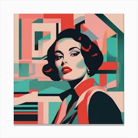 Sexy Lady Canvas Print