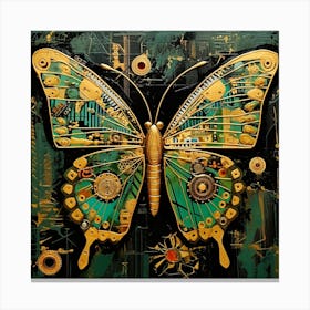 Butterfly Mechanics Canvas Print