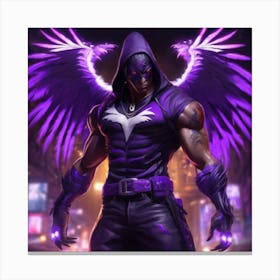 The Raven 4 Canvas Print