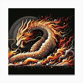 Dragon Fire Canvas Print