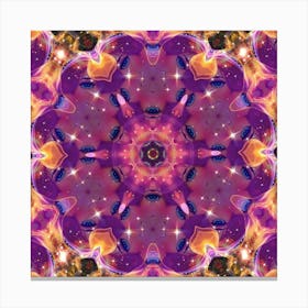 Purple Mandala Canvas Print