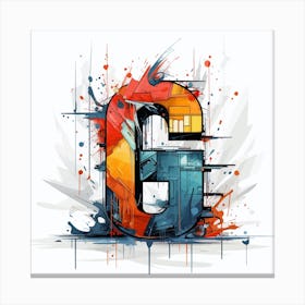 Letter G Canvas Print