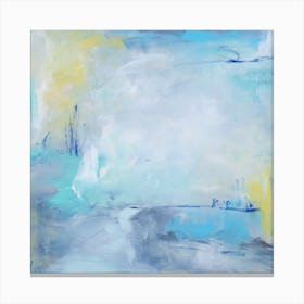 Glimpses Within Square Canvas Print