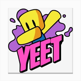 Yeet Logo Canvas Print