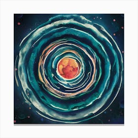 Spiral Galaxy 6 Canvas Print