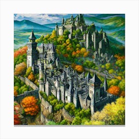 Kingdom at fall Canvas Print