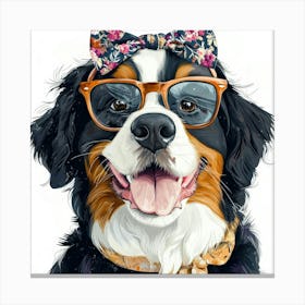 Bernese Mountain Dog 19 Canvas Print