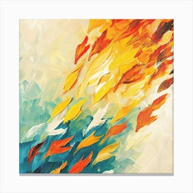 Abstract Of Fish Canvas Print