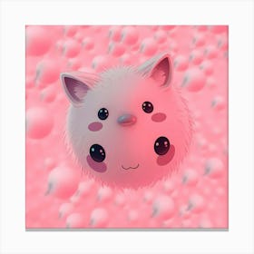 Kawaii Kitty Stampe su tela