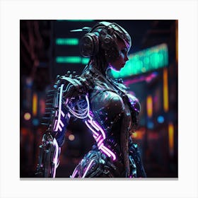 Cyberpunk Hd Wallpaper Canvas Print