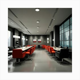 Conference Room Stock Videos & Royalty-Free Footage Canvas Print