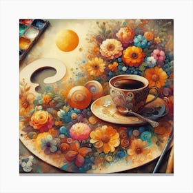 Cup of Coffee 3 Canvas Print