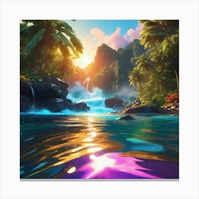 Tropical Paradise 23 Canvas Print