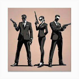 Pulp Fiction Dance Art Prints (7) Canvas Print