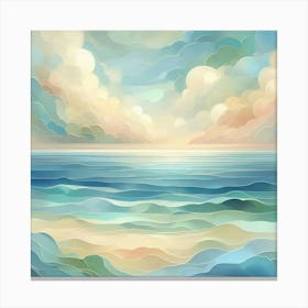 Ocean Canvas Art Canvas Print