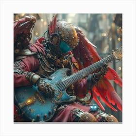 Angel With A Guitar 1 Canvas Print