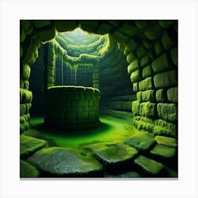 Room In A Cave Canvas Print