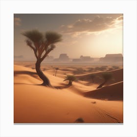 Desert - Desert Stock Videos & Royalty-Free Footage 6 Canvas Print