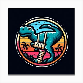T - Rex 8 Canvas Print