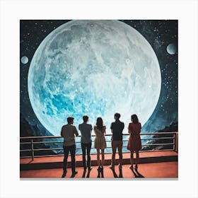 Full Moon 18 Canvas Print