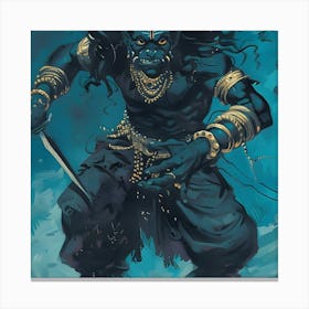 Lord Shiva 9 Canvas Print