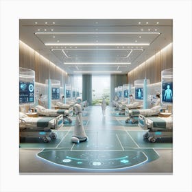 Hospital Room Canvas Print