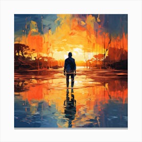 Sunset 5 Canvas Print