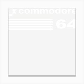 Commodore 64 Computer Canvas Print