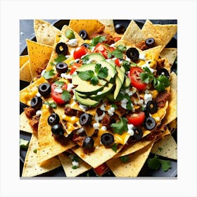 Nachos Canvas Print