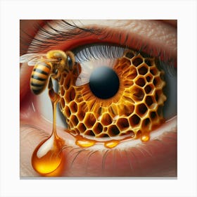 Bee Eye 1 Canvas Print