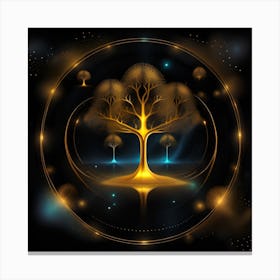 Tree Of Life 48 Canvas Print