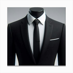 Suit And Tie 1 Canvas Print