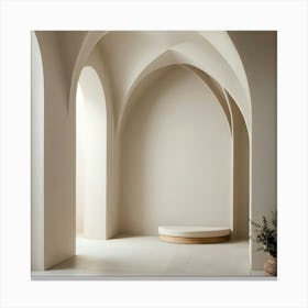 Arched Room 2 Canvas Print