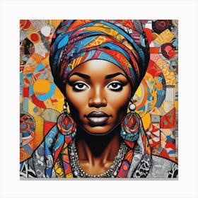 African Woman 10 Canvas Print