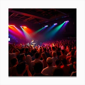 Concert In The Auditorium Canvas Print